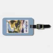 Fischer im Eden-Tal Gepäckanhänger (Vorderseite horizontal)