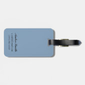 Fischer im Eden-Tal Gepäckanhänger (Rückseite horizontal)