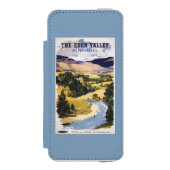 Fischer im Eden-Tal Incipio iPhone Geldbeutel-Hülle (Folio Vorderseite)