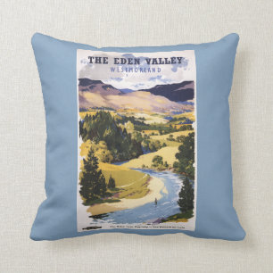 Fischer im Eden-Tal Kissen