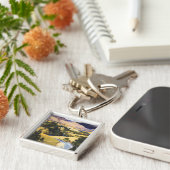 Fischer im Eden-Tal Schlüsselanhänger (Seite)