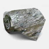 Fischer in hetzender Fluss-Krawatte Krawatte (Gerollt)