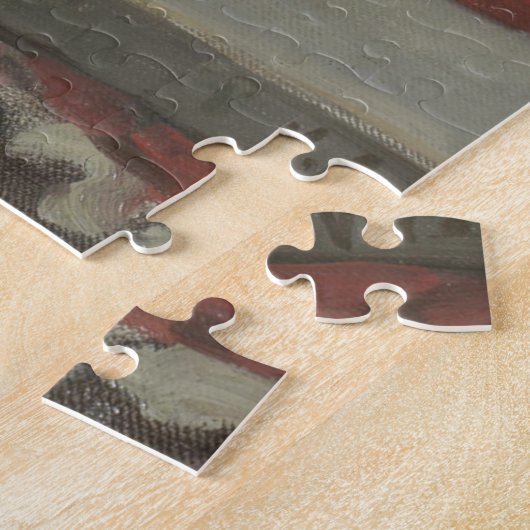 Fischer in Seinem Boot (von Vincenzo Caprile) Puzzle (Seite)