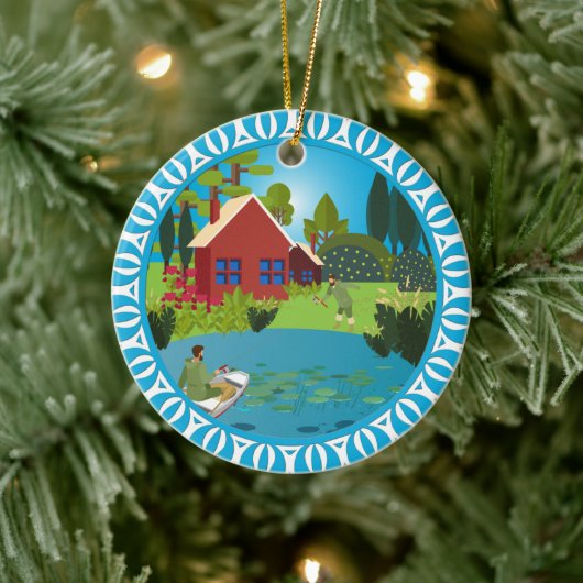 Fischer Keramik Ornament (Baum)