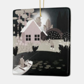 Fischer Keramikornament (Links)