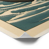 Fischer - Kunstdruck Poster (Ecke)