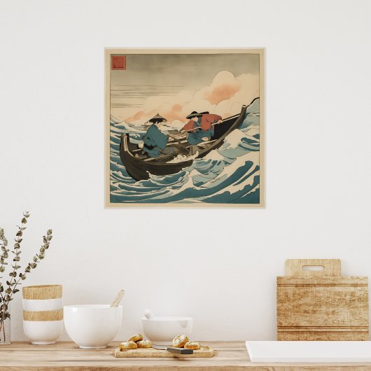 Fischer - Kunstdruck Poster (Küche)