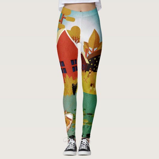 Fischer Leggings (Vorderseite)