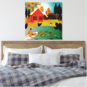 Fischer Leinwanddruck (Insitu (Schlafzimmer))