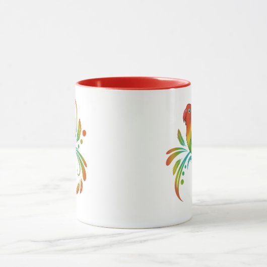 Fischer Lovebird Tasse (Zentrum)
