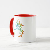 Fischer Lovebird Tasse (Vorderseite Links)