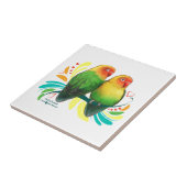 Fischer Lovebirds Fliese (Seite)