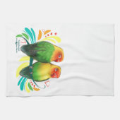 Fischer Lovebirds Handtuch (Horizontal)