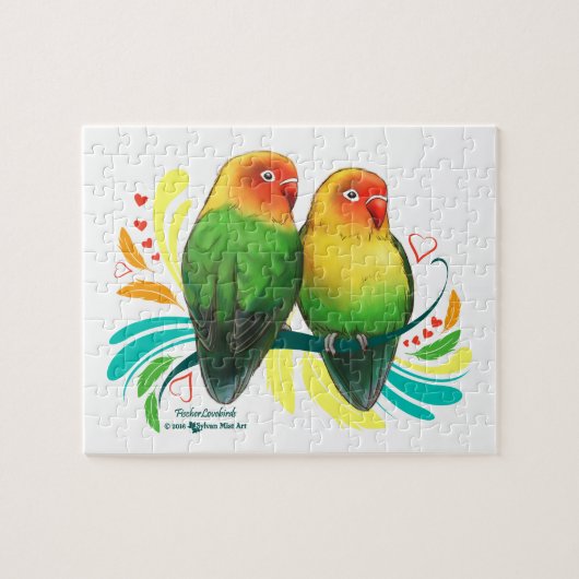 Fischer Lovebirds Puzzle (Horizontal)