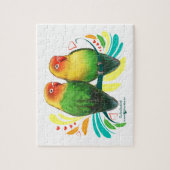 Fischer Lovebirds Puzzle (Vertikal)