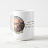 Fischer-Mann-Tasse mit individuellem Text als Gesc Kaffeetasse (Vorderseite Links)