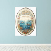 Fischer-Meere Leinwanddruck (Insitu (Holzboden))