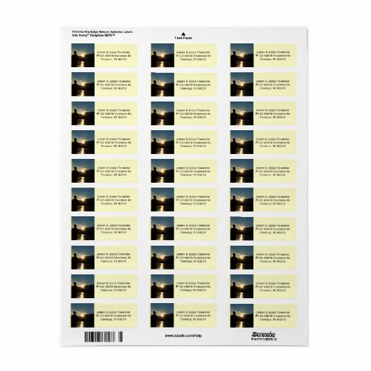 Fischer mit dem Sunset Fishing Business Label (Vorne)