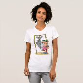Fischer mit ihrem Fang Womens T - Shirt (Vorne ganz)