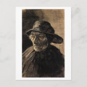 Fischer mit Sou'wester, Vincent van Gogh Postkarte (Vorderseite)