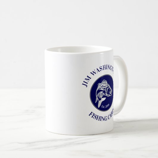 Fischer oder Familienlager Kaffeetasse (VorderseiteRechts)