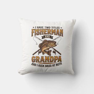 Fischer-Opa Vintage-Gravur-Angler-Shirt_ Kissen