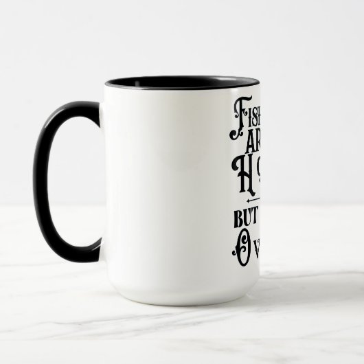"Fischer.." Personalisierbar Tasse (Links)