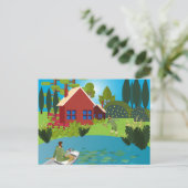 Fischer Postkarte (Stehend Vorderseite)