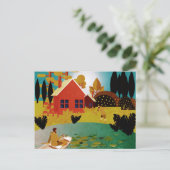 Fischer Postkarte (Stehend Vorderseite)