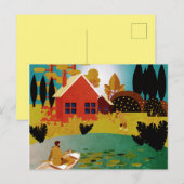 Fischer Postkarte (Vorne/Hinten)