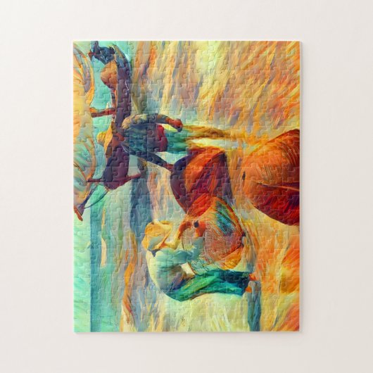 Fischer Puzzle (Vertikal)