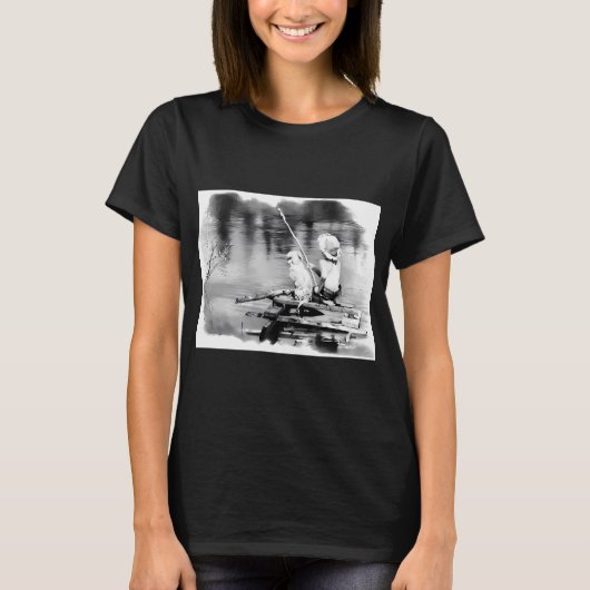 Fischer, Regenbogenforelle, Anglerdesign, Klassike T-Shirt (Vorderseite)