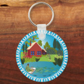 Fischer Schlüsselanhänger (Vorderseite)