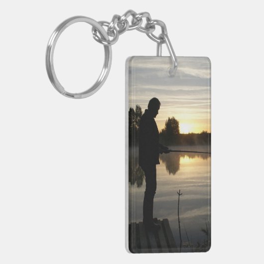 Fischer Schlüsselanhänger (Vorderseite links)