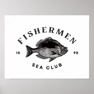 Fischer Seaclub Poster