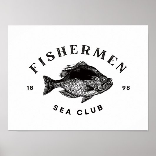 Fischer Seaclub Poster (Vorne)