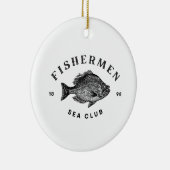 Fischer-See-Club Keramik Ornament (Rechts)