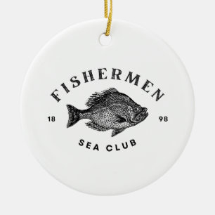 Fischer-See-Club Keramik Ornament