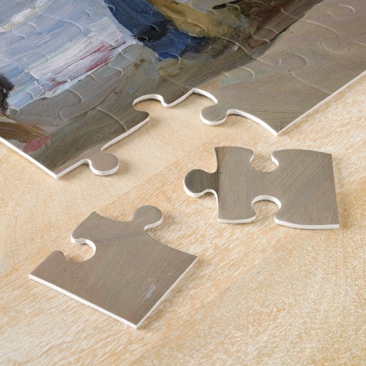 Fischer setzten Boot, Valencia - Joaquín Sorolla Puzzle (Seite)