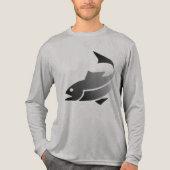 Fischer sind cool Tri-Blend shirt (Vorderseite)