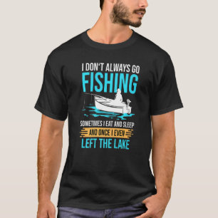 Fischer Spruch Für Angelschein Angel Lizenz Fische T-Shirt