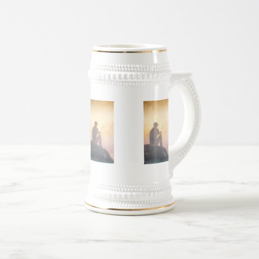 Fischer Stein Bierglas (VorderseiteRechts)