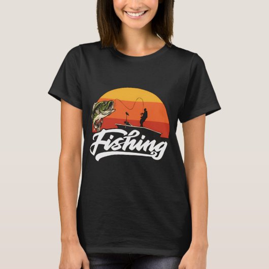 Fischer Superheld Design T-Shirt (Vorderseite)