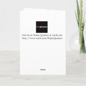 Fischer und Sirene Karte (Rückseite)