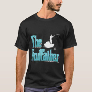 Fischer Vater Angler Papa Der Stabschef Fishing Bo T-Shirt