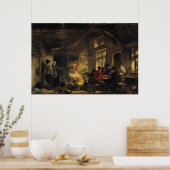 Fischer von der Insel Marken Poster (Küche)
