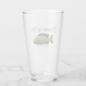 Fischer von Männern Anpassen mit Namen oder Initia Glas (Rückseite)