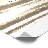 Fischer von Men Fisherman & Boat Poster (Ecke)