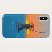 Fischer von Menschen Case-Mate iPhone Hülle (Rückseite (Horizontal))