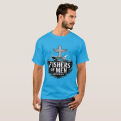 Fischer von Menschen Christlich T-Shirt (Vorne ganz)